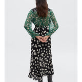 Bohemian Dreamy Floral Print Midi Dress