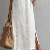 Sleeveless Linen Maxi Dress