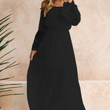 Shoulder Maxi Dress: Embroidered Off Lace Flared Sleeve