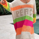 Bohemian Casual Pullover Sweater