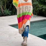 Bohemian Casual Pullover Sweater
