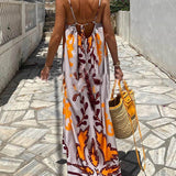 Ethnic Printed Loose Cami Dress