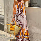 Ethnic Printed Loose Cami Dress