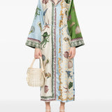 Relaxed Fit Linen Gown