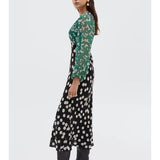 Bohemian Dreamy Floral Print Midi Dress
