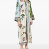 Relaxed Fit Linen Gown