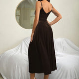 Vintage Velvet Backless Gown