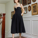 Summer Sweetheart Sleeveless Midi Dress