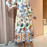 Theo Shirtdress In Multi