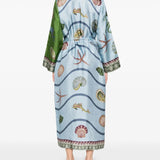 Relaxed Fit Linen Gown