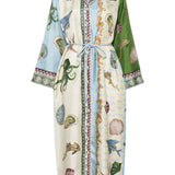 Relaxed Fit Linen Gown