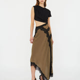 Verve Twisted Tee Midi Dress