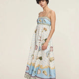 Creative Print Beach Dress