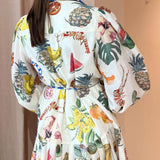 Theo Shirtdress In Multi
