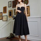 Summer Sweetheart Sleeveless Midi Dress