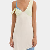 Thames Splice Midi Dress