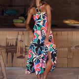 Camille Halter Maxi Dress