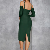 Sexy Off-Shoulder Backless Dress