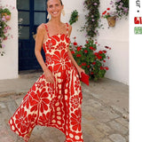 Resort Floral Dress