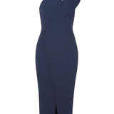 Asymmetrical Bandage Evening Dress