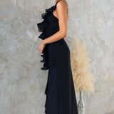 Sexy Ruched Midi Dress