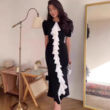 Jacquard Bustier Bodycon Midi Dress