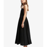 Elegant Retro Inspired Strapless Midi Dress