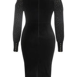 Sexy Cutout Evening Dress