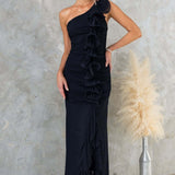 Sexy Ruched Midi Dress