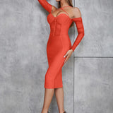 Sexy Off-Shoulder Backless Dress