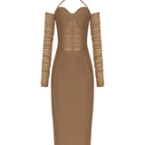 Sexy Off-Shoulder Backless Dress