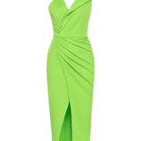 Sexy One-Shoulder Sleeveless Dress