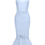 Sexy Lace Bandage Fish-tail Dress