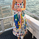 Printed Sleeveless Vacay Dress