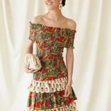 Multicolor May Midi Dress