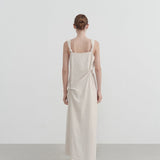 Sling Pleated Dress
