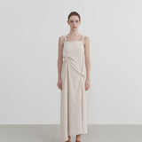 Sling Pleated Dress