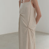Sling Pleated Dress