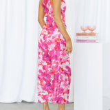 Soaring Through Midi Dress