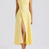 Sunshine Cotton Midi Sundress