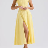 Sunshine Cotton Midi Sundress
