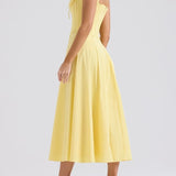 Sunshine Cotton Midi Sundress