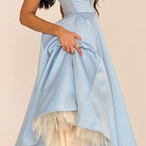 Cinderella Blue Tulle Midi Dress