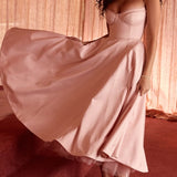 Ballerina Pink Midi Dress