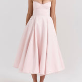 Ballerina Pink Midi Dress