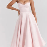 Ballerina Pink Midi Dress
