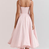 Ballerina Pink Midi Dress