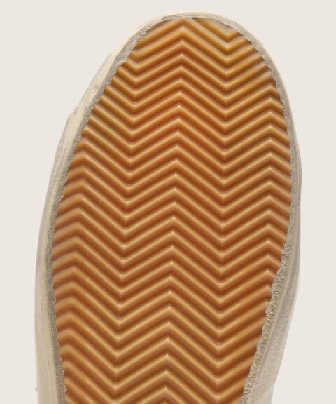Women's Super-Star with black heel tab and metal stud lettering