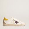 Women's Bio-based Super-Star with red glitter star and leather heel tab