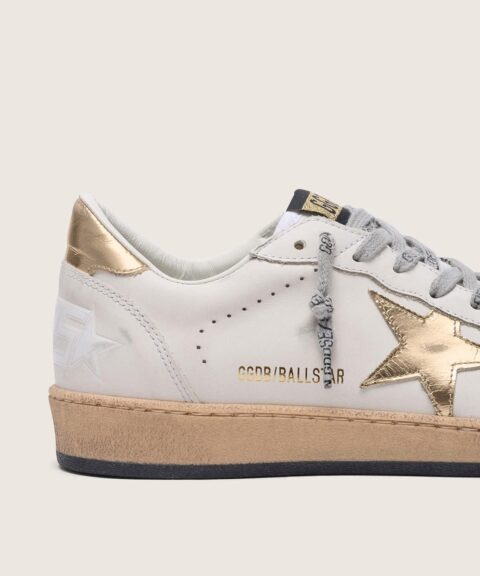 Women's Ball Star with gold star and heel tab